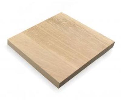 Eiken plank 20 x 20 cm - 18 mm