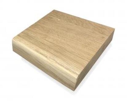 Eiken plank massief boomstam 20 x 20 cm