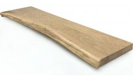 Eiken plank massief boomstam 80 x 20 cm