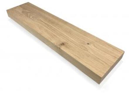 Eiken plank massief recht 40 x 15 cm