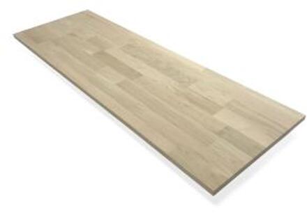 Eiken plank vingerlas 120 x 40 cm - 18 mm