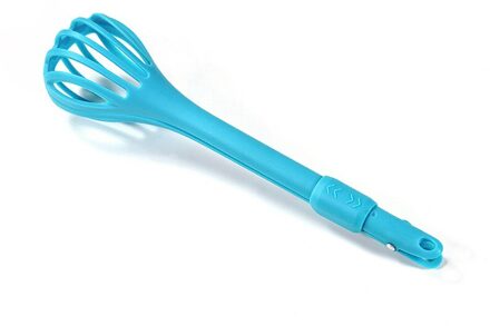 Eiklopper Garde Multifunctionele Eieren Klopper Voedsel Clip Pp Voedsel Serveren Tang Ei Separator Handleiding Blender Keuken Accessoires blauw