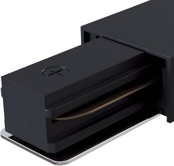 Eindaanvoerrail, 1-fase railsysteem, zwart