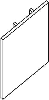 eindkap voor LKM quadro, zwart