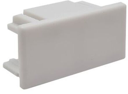 Eindkap voor witte spanningsrail - 1-fase