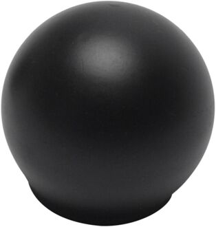 Eindkop Sphere Klei Zwart 20mm 2x