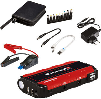 Einhell CE-JS 12 powerbank Zwart, Rood Lithium-Polymeer (LiPo) 11000 mAh