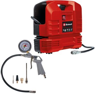 Einhell Compressor Tc-ac 190 Of Set - Olievrij - 8 Bar