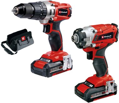 Einhell Gereedschapsset Electrisch 18v 2.0ah Twinpack