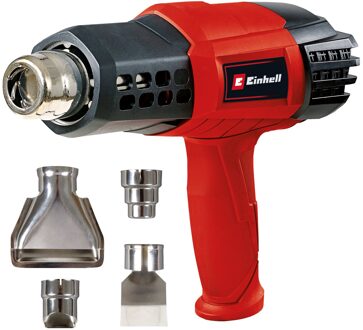 Einhell TE-HA 2000 Heteluchtpistool - 2000 W – Incl. koffer - Incl. 4 mondstukken