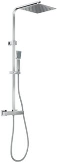 Eisl CALVINO hoofddouche set met thermostatische mengkraan | chroom - DX1104CST DX1104CST