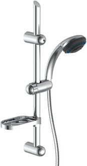 Eisl Douchestangset VARIABILE met 5 functies chroomkleurig