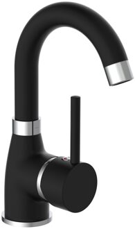 Eisl FUTURA mengkraan wastafel | zwart-chroom - NI075FUTBCR NI075FUTBCR