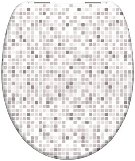 Eisl MOSAIK Duroplast WC-Bril met soft-close | grijs - ED82118 ED82118