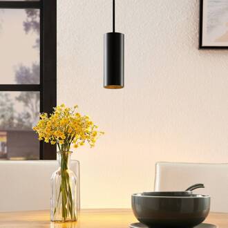 Ejona hanglamp, hoogte 15 cm, zwart