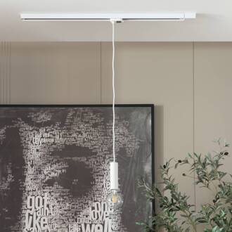 Ejona track hanglamp wit E27 4/15cm