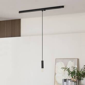 Ejona track hanglamp zwart E27 4/15cm