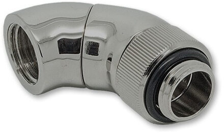 EK-AF Angled 2×45° G1/4 Black Nickel