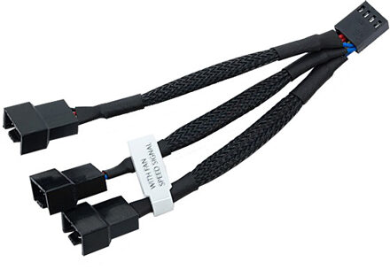 EK-Cable Y-Splitter 3-fan PWM 10cm