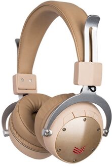 EK-MH6 Headset, Bluetooth 4.2 Kaart Pluggable Subwoofer Headset Draadloze Sport Opvouwbare Headset kameel