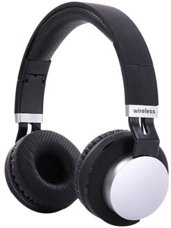 EK-MH8 Headset, Bluetooth 5.0 Draadloze Kaart Sport Opvouwbare Headset Voor Playing Games En Luisteren Naar Muziek zilver