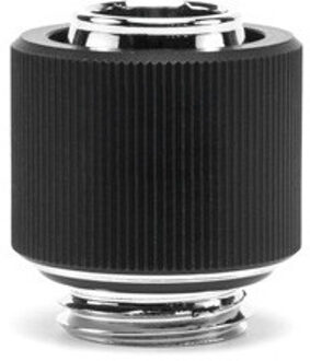 EK Water Blocks EK-STC Classic 10/13 Soft Tubing Compression Fitting - Black
