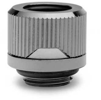 EK Water Blocks EK-Torque HTC 12mm Hard Tubing Fitting - Black Nickel