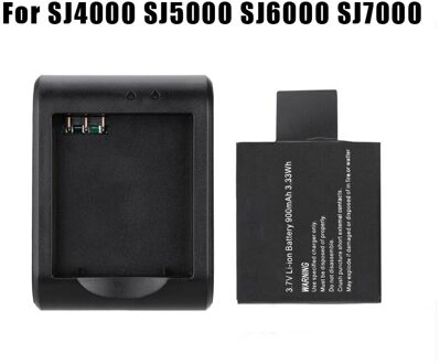 EKEN Batterij (PG1050 Batterijen) + Dual USB Oplader Voor SJCAM SJ4000 sj8000 sj9000 H9 H9R H8 H8R H8PRO SOOCOO C30 Sport Camera