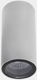 Eko buiten plafondlamp, wit, Ø 6 cm, aluminium