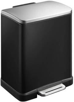 EKO E-Cube pedaalemmer 12 ltr, EKO Zwart