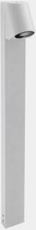 Eko Tuinpadverlichting, wit, hoogte 80 cm, aluminium