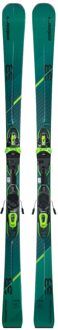 ELAN PRIMETIME 33 + EM 11.0 BLK/GRN Piste Ski`s 165 Groen