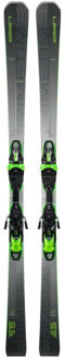ELAN primetime 55 fusionx iinlusief fushion binding ski heren - Veelkleurig - 172