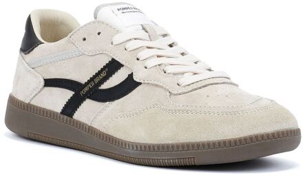 Elan Sala Heren Sneakers Van Suède In Het Wit - maat EU 42 / UK 8