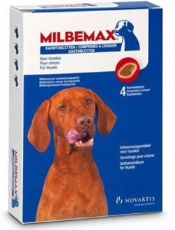 Elanco Milbemax Kauwtablet Hond Vanaf 5kg - Anti wormenmiddel - 28 g 4 stuks Vanaf 5 Kg