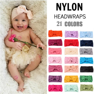 Elastic Nylon Headband Baby Girl Hair Accessories Headbands for Girls Newborn Hair Band or Kids Turban Cute Kwaii Soft 2020