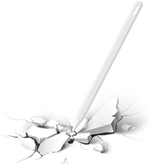 Elastische Beschermende Siliconen Mouw Grip Skin Cover Case Voor Apple Potlood 2 Zachte Siliconen Voor Apple Potlood Ipad Case wit