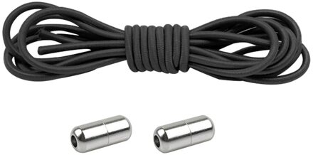 Elastische Geen Tie Schoenveters Halve Cirkel Veters Voor Kinderen En Volwassen Sneakers Schoenveter Quick Lui Metalen Slot Veters Schoen Strings 3