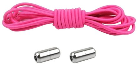 Elastische Geen Tie Schoenveters Halve Cirkel Veters Voor Kinderen En Volwassen Sneakers Schoenveter Quick Lui Metalen Slot Veters Schoen Strings 6