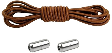 Elastische Geen Tie Schoenveters Halve Cirkel Veters Voor Kinderen En Volwassen Sneakers Schoenveter Quick Lui Metalen Slot Veters Schoen Strings 8