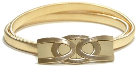 Elastische Goud Zilver Metalen Plaat Taille Keten Riemen Vrouwelijke Gouden Jurk Riemen Voor Vrouwen Jurken Vrouwen Mode khaki