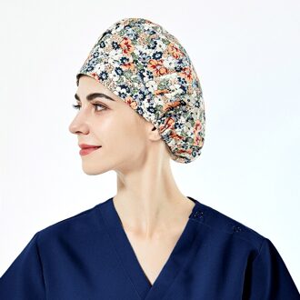 Elastische Huisdier Grooming Hoeden Lab Stofdicht Scrubs Hoeden Prijs Scrubs Vrouwen Caps Katoen Verstelbare Tand Schoonheid Scrubs Caps 52008