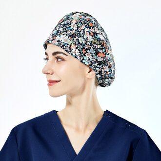 Elastische Huisdier Grooming Hoeden Lab Stofdicht Scrubs Hoeden Prijs Scrubs Vrouwen Caps Katoen Verstelbare Tand Schoonheid Scrubs Caps 52009