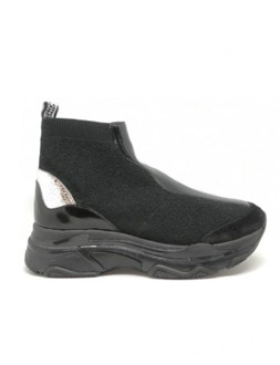 Elastische Sneaker Sokken met Rubberen Zool Twinset , Black , Dames - 40 Eu,39 EU