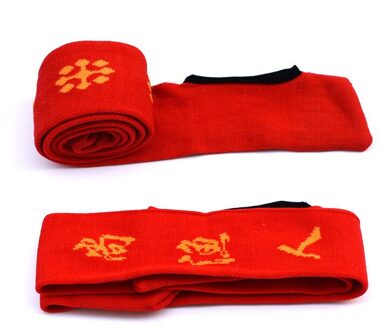 Elastische Telescopische Hengel Zak Hengel Cover Houder Vissen Accessoires Protector rood