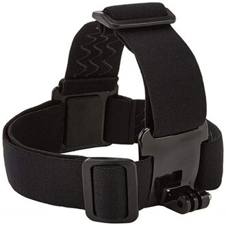 Elastische Verstelbare Harness Head Strap Black Action Camera Accessoires Mount Riem voor GoPro HD Hero 1/2/3 /4/5/6/7 SJCAM 1stk hoofd Strap