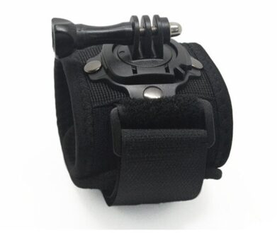 Elastische Verstelbare Harness Head Strap Black Action Camera Accessoires Mount Riem voor GoPro HD Hero 1/2/3 /4/5/6/7 SJCAM 1stk Wrist Strap
