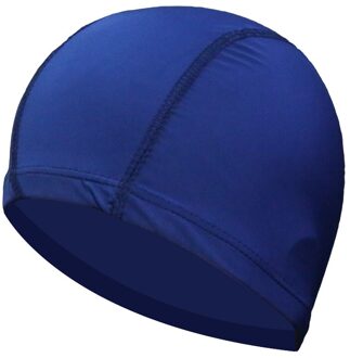 Elastische Waterdichte Stof Zwemmen Hoed Bescherm Oren Lange Haar Sport Zwemmen Zwembad Hoed Badmuts Gratis Grootte Mannen Vrouwen volwassenen 6