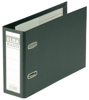 Elba Ordner Elba Rado Plast A5 dwars 75mm pvc zwart