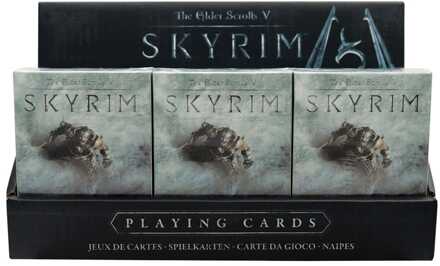 Elder Scrolls Skyrim Playing Cards Display (12)